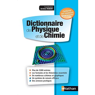 Jérôme Robert Dictionnaire De Physique Et De Chimie - Publicité Jérôme Robert Dictionnaire De Physique Et De Chimie - Publicité