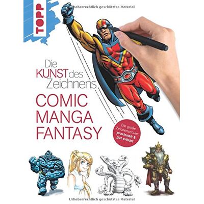 frechverlag Die Kunst Des Zeichnens - Comic, Manga, Fantasy: Die Große Zeichenschule: Praxisnah & Gut Erklärt - Publicité frechverlag Die Kunst Des Zeichnens - Comic, Manga, Fantasy: Die Große Zeichenschule: Praxisnah & Gut Erklärt - Publicité