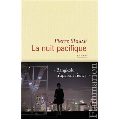 Pierre Stasse La Nuit Pacifique - Publicité Pierre Stasse La Nuit Pacifique - Publicité
