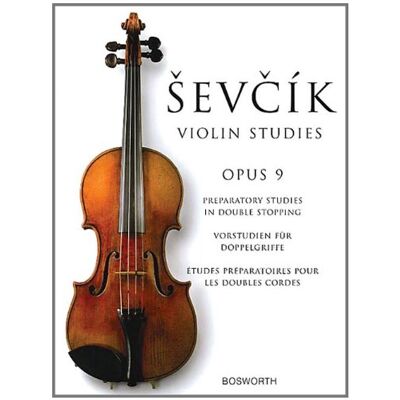 Otakar Sevcik Sevcik Violin Studies Op. 9. Vorstudien Für Doppelgriffe - Publicité Otakar Sevcik Sevcik Violin Studies Op. 9. Vorstudien Für Doppelgriffe - Publicité