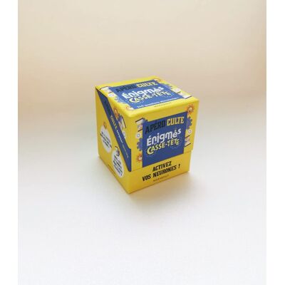 Collectif Apéro Culte Énigmes Et Casse-Tête : 240 Questions Stimulantes ! : Activez Vos Neurones ! - Publicité Collectif Apéro Culte Énigmes Et Casse-Tête : 240 Questions Stimulantes ! : Activez Vos Neurones ! - Publicité
