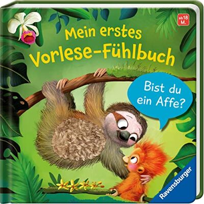 Orso, Kathrin Lena Mein Erstes Vorlese-Fühlbuch: Bist Du Ein Affe? - Publicité Orso, Kathrin Lena Mein Erstes Vorlese-Fühlbuch: Bist Du Ein Affe? - Publicité