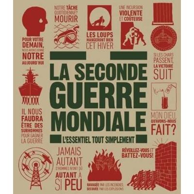 Collectif La Seconde Guerre Mondiale : L'Essentiel Tout Simplement - Publicité Collectif La Seconde Guerre Mondiale : L'Essentiel Tout Simplement - Publicité