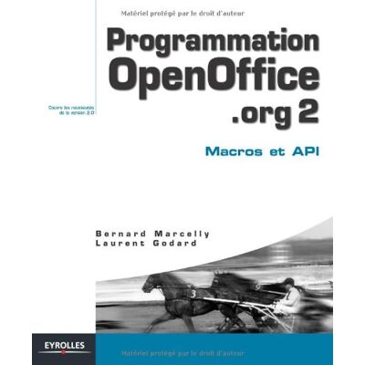 Bernard Marcelly Programmation Openoffice.Org 2 : Macros, Ooobasic Et Api - Publicité Bernard Marcelly Programmation Openoffice.Org 2 : Macros, Ooobasic Et Api - Publicité