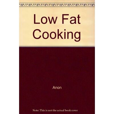 Anon Low Fat Cooking - Publicité Anon Low Fat Cooking - Publicité