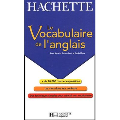 Annie Sussel Le Vocabulaire De L'Anglais - Publicité Annie Sussel Le Vocabulaire De L'Anglais - Publicité