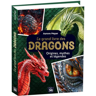 Aurore Meyer Mon Grand Livre Des Dragons : Origines, Mythes Et Légendes - Publicité Aurore Meyer Mon Grand Livre Des Dragons : Origines, Mythes Et Légendes - Publicité