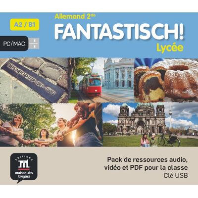 Collectif Fantastisch 2de - Clé Usb (Audio + Vidéo) - Publicité Collectif Fantastisch 2de - Clé Usb (Audio + Vidéo) - Publicité