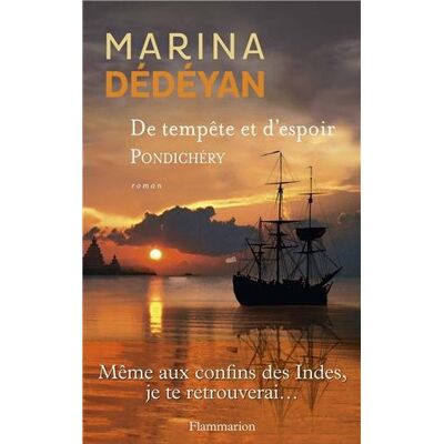 Marina Dédéyan De Tempête Et D'Espoir. Pondichéry - Publicité Marina Dédéyan De Tempête Et D'Espoir. Pondichéry - Publicité