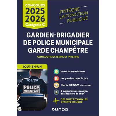 Yannick Richard Gardien-Brigadier De Police Municipale, Garde Champêtre : Concours Externe Et Interne, Tout-En-Un : Concours 2025-2026, Catégorie C - Publicité Yannick Richard Gardien-Brigadier De Police Municipale, Garde Champêtre : Concours Externe Et Interne, Tout-En-Un : Concours 2025-2026, Catégorie C - Publicité