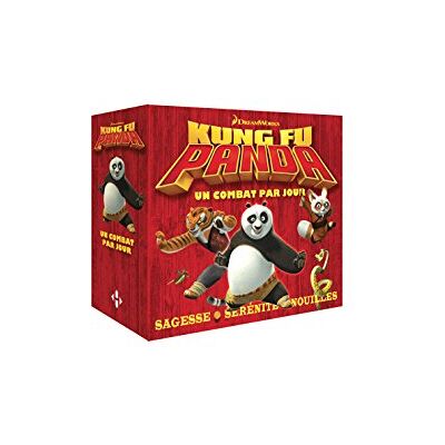 Collectif Kung Fu Panda, Un Combat Par Jour : Sagesse, Sérénité, Nouilles - Publicité Collectif Kung Fu Panda, Un Combat Par Jour : Sagesse, Sérénité, Nouilles - Publicité