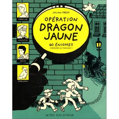 Julian Press Opération Dragon Jaune - Publicité Julian Press Opération Dragon Jaune - Publicité