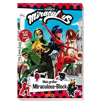 Panini Miraculous: Mein Großer Miraculous-Block: Mit Über 300 Stickern! - Publicité Panini Miraculous: Mein Großer Miraculous-Block: Mit Über 300 Stickern! - Publicité