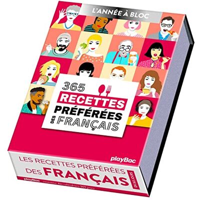 Play Bac 365 Recettes Préférées Des Français - Publicité Play Bac 365 Recettes Préférées Des Français - Publicité
