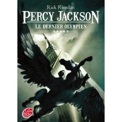 Rick Riordan Percy Jackson. Vol. 5. Le Dernier Olympien - Publicité Rick Riordan Percy Jackson. Vol. 5. Le Dernier Olympien - Publicité
