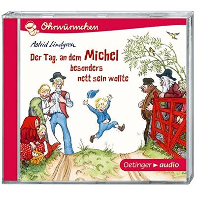 Astrid Lindgren Der Tag, An Dem Michel Besonders Nett Sein Wollte (Cd): Ohrwürmchen-Hörbuch - Publicité Astrid Lindgren Der Tag, An Dem Michel Besonders Nett Sein Wollte (Cd): Ohrwürmchen-Hörbuch - Publicité