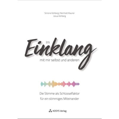 Simone Kohberg Im Einklang Mit Mir Selbst Und Anderen - Publicité Simone Kohberg Im Einklang Mit Mir Selbst Und Anderen - Publicité