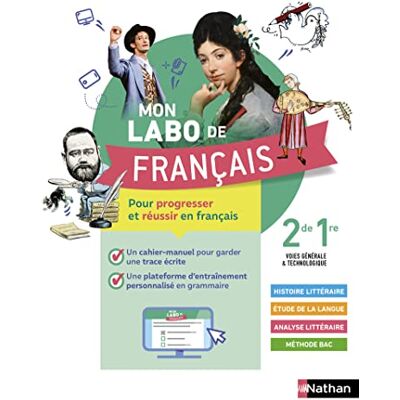 Cécilia Benbraham Mon Labo De Français 2de, 1re : Voies Générale Et Technologique - Publicité Cécilia Benbraham Mon Labo De Français 2de, 1re : Voies Générale Et Technologique - Publicité