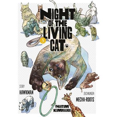 Hawkman Night Of The Living Cat 05 - Phantom Kommiaundo - Publicité Hawkman Night Of The Living Cat 05 - Phantom Kommiaundo - Publicité