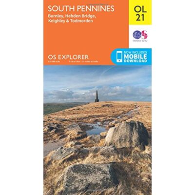 Ordnance Survey South Pennines 1 : 25 000: Burnley, Hebden Bridge, Keighley & Todmorden. Showing The Pennine Way And The Area Between Yorkshire Dales And Peak District National Parks (Os Explorer Map) - Publicité Ordnance Survey South Pennines 1 : 25 000: Burnley, Hebden Bridge, Keighley & Todmorden. Showing The Pennine Way And The Area Between Yorkshire Dales And Peak District National Parks (Os Explorer Map) - Publicité