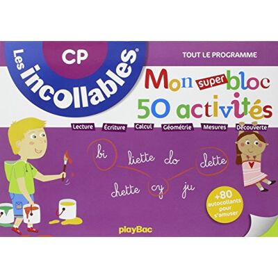 Play Bac Mon Super Bloc 50 Activités, Cp : Tout Le Programme - Publicité Play Bac Mon Super Bloc 50 Activités, Cp : Tout Le Programme - Publicité