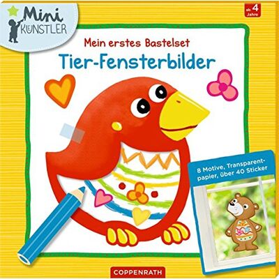 Mein Erstes Bastelset: Tier-Fensterbilder (Mini-Künstler) - Publicité Mein Erstes Bastelset: Tier-Fensterbilder (Mini-Künstler) - Publicité