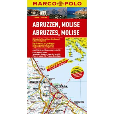 Marco Polo Karte Abruzzen, Molise 1:200.000 (Marco Polo Maps) - Publicité Marco Polo Karte Abruzzen, Molise 1:200.000 (Marco Polo Maps) - Publicité