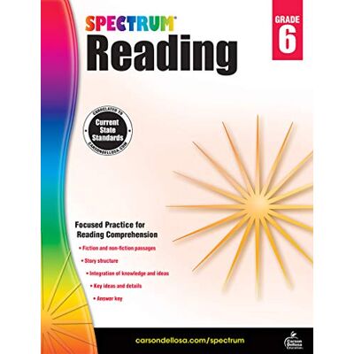Spectrum Reading Workbook, Grade 6 - Publicité Spectrum Reading Workbook, Grade 6 - Publicité
