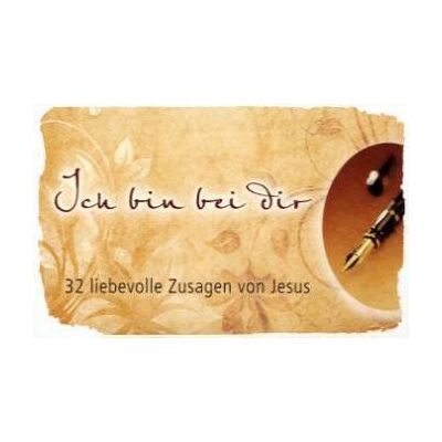 Sarah Young Ich Bin Bei Dir - Textkarten: 32 Liebevolle Zusagen Von Jesus. Publicité Sarah Young Ich Bin Bei Dir - Textkarten: 32 Liebevolle Zusagen Von Jesus. Publicité