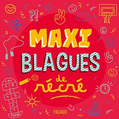 Fleurus Maxi Blagues De Récré - Publicité Fleurus Maxi Blagues De Récré - Publicité