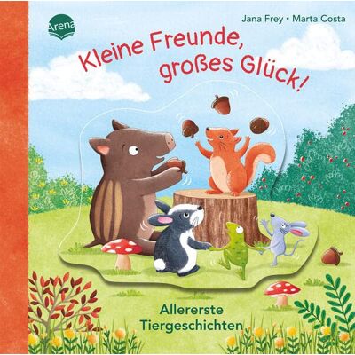 Jana Frey Kleine Freunde, Großes Glück! Allererste Tiergeschichten: Allererste Vorlesegeschichte Für Kinder Ab 2 Jahren - Publicité Jana Frey Kleine Freunde, Großes Glück! Allererste Tiergeschichten: Allererste Vorlesegeschichte Für Kinder Ab 2 Jahren - Publicité