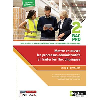 Collectif Mettre En Oeuvre Les Processus Administratifs Et Traiter Les Flux Physiques, 2de Bac Pro : Famille Des Métiers De La Gestion Administrative, Du Transport Et De La Logistique : Nouveaux Référentiels Agora Et Otm - Publicité Collectif Mettre En Oeuvre Les Processus Administratifs Et Traiter Les Flux Physiques, 2de Bac Pro : Famille Des Métiers De La Gestion Administrative, Du Transport Et De La Logistique : Nouveaux Référentiels Agora Et Otm - Publicité