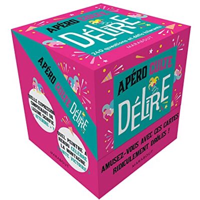 XXX Apéro Culte Délire : 240 Questions Et Défis Hilarants ! : Amusez-Vous Avec Ces Cartes Ridiculement Drôles ! - Publicité XXX Apéro Culte Délire : 240 Questions Et Défis Hilarants ! : Amusez-Vous Avec Ces Cartes Ridiculement Drôles ! - Publicité