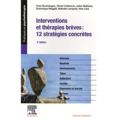 Collectif Interventions Et Thérapies Brèves : 12 Stratégies Concrètes - Publicité Collectif Interventions Et Thérapies Brèves : 12 Stratégies Concrètes - Publicité