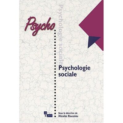 Collectif Psychologie Sociale - Publicité Collectif Psychologie Sociale - Publicité