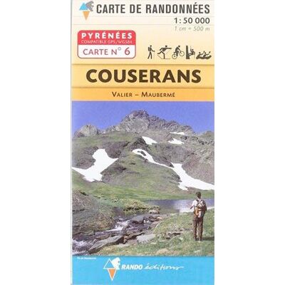 Collectif Pyrénées Carte 6 Couserans - Valier - Maubermé 1 : 50 000: Carte De Randonnées (Cartes Topographiques) - Publicité Collectif Pyrénées Carte 6 Couserans - Valier - Maubermé 1 : 50 000: Carte De Randonnées (Cartes Topographiques) - Publicité