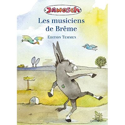 Janosch Les Musiciens De Brême. Französische Sonderausgabe Der Bremer Stadtmusikanten - Publicité Janosch Les Musiciens De Brême. Französische Sonderausgabe Der Bremer Stadtmusikanten - Publicité