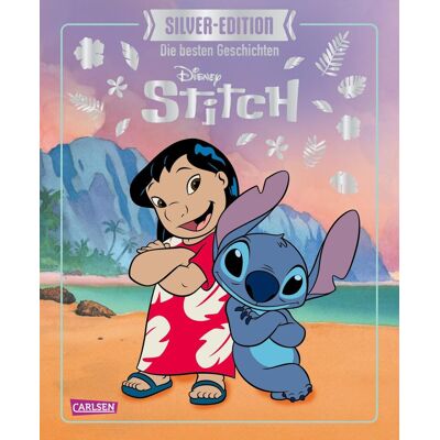 Walt Disney Disney Silver-Edition: Stitch (Geschichten Mit Lilo & Stitch): Das Große Buch Mit Den Besten Geschichten Vorlesebuch Für Jungen Und Mädchen Ab 4 Jahren Mit Dem Beliebten Alien Stitch - Publicité Walt Disney Disney Silver-Edition: Stitch (Geschichten Mit Lilo & Stitch): Das Große Buch Mit Den Besten Geschichten Vorlesebuch Für Jungen Und Mädchen Ab 4 Jahren Mit Dem Beliebten Alien Stitch - Publicité