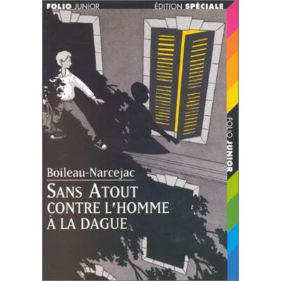 Boileau-Narcejac Sans Atout Contre L'Homme À La Dague - Publicité Boileau-Narcejac Sans Atout Contre L'Homme À La Dague - Publicité