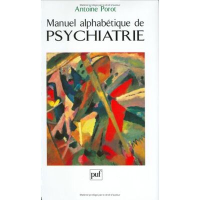 Collectif Manuel Alphabétique De Psychiatrie - Publicité Collectif Manuel Alphabétique De Psychiatrie - Publicité