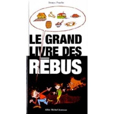 Denys Prache Le Grand Livre Des Rébus - Publicité Denys Prache Le Grand Livre Des Rébus - Publicité