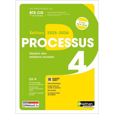 Olivier Brunet Processus 4, Gestion Des Relations Sociales Bts Cg 1re Et 2e Années : Livre + Licence Élève - Publicité Olivier Brunet Processus 4, Gestion Des Relations Sociales Bts Cg 1re Et 2e Années : Livre + Licence Élève - Publicité