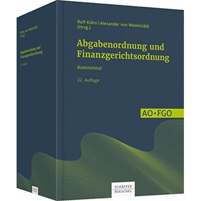 Roberto Bartone Abgabenordnung Und Finanzgerichtsordnung: Kommentar - Publicité Roberto Bartone Abgabenordnung Und Finanzgerichtsordnung: Kommentar - Publicité