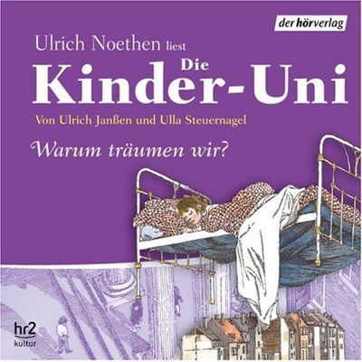 Ulrich Janßen Die Kinder-Uni Sonderausgabe - Warum Träumen Wir? Cd - Publicité Ulrich Janßen Die Kinder-Uni Sonderausgabe - Warum Träumen Wir? Cd - Publicité