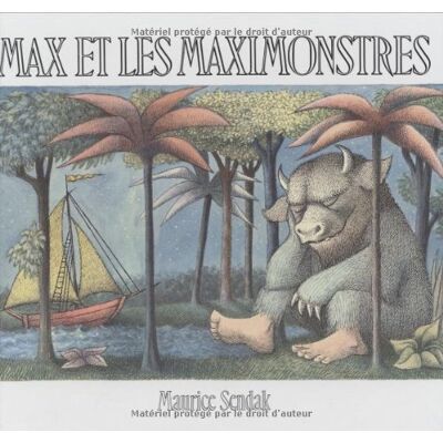 Sendak Max Et Les Maximonstres - Publicité Sendak Max Et Les Maximonstres - Publicité