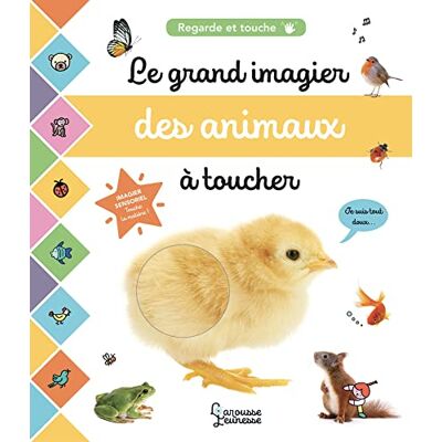 Le Grand Imagier Des Animaux À Toucher - Publicité Le Grand Imagier Des Animaux À Toucher - Publicité