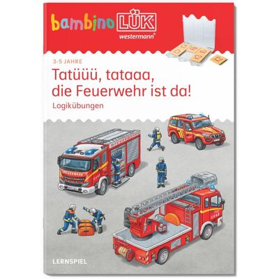 Bambinolük: Kindergarten/vorschule Tatüüü, Tataaa! Die Feuerwehr Ist Da! (Bambinolük-Übungshefte: Vorschule) - Publicité Bambinolük: Kindergarten/vorschule Tatüüü, Tataaa! Die Feuerwehr Ist Da! (Bambinolük-Übungshefte: Vorschule) - Publicité