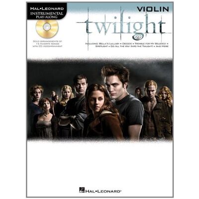 Various Instrumental Play-Along Twilight (Violin) Vln Book/cd - Publicité Various Instrumental Play-Along Twilight (Violin) Vln Book/cd - Publicité
