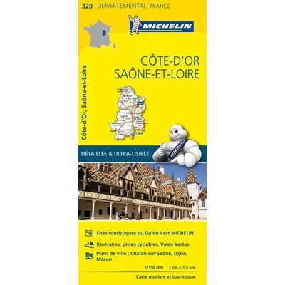 Collectif Michelin Cote - D'Or / Saone - Et - Loire 11320 Carte ' Local ' ( France ) Michelin Kaart - Publicité Collectif Michelin Cote - D'Or / Saone - Et - Loire 11320 Carte ' Local ' ( France ) Michelin Kaart - Publicité