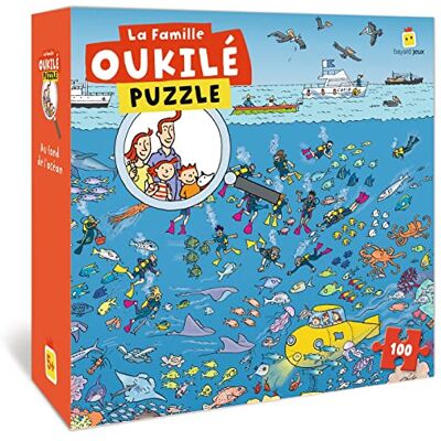 XXX La Famille Oukilé Puzzle Au Fond De L'Océan - Publicité XXX La Famille Oukilé Puzzle Au Fond De L'Océan - Publicité